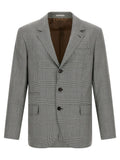 Brunello Cucinelli Grauer Blazer aus reiner Schurwolle