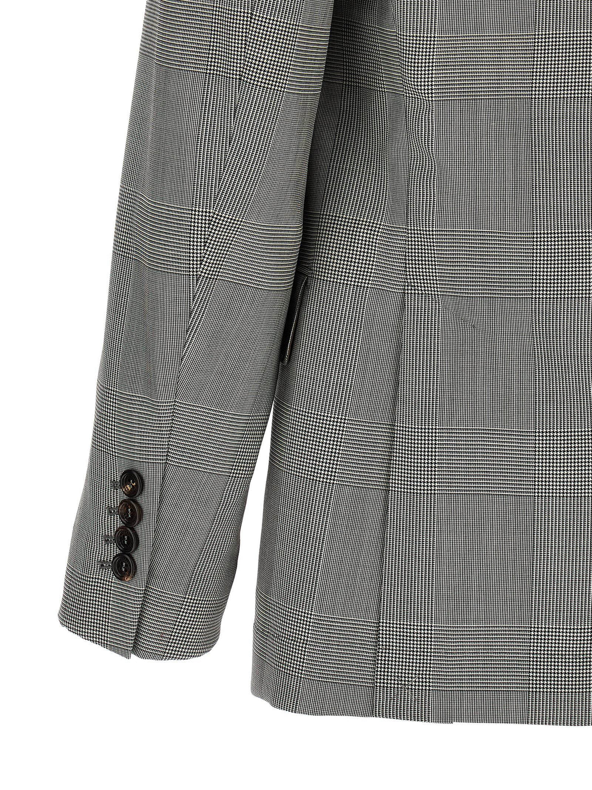 Brunello Cucinelli Grauer Blazer aus reiner Schurwolle