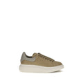 Alexander McQueen Beige Kalbsleder Bos Taurus Plateau-Sneaker