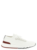 Brunello Cucinelli Weiße Sneaker aus Polyethylen
