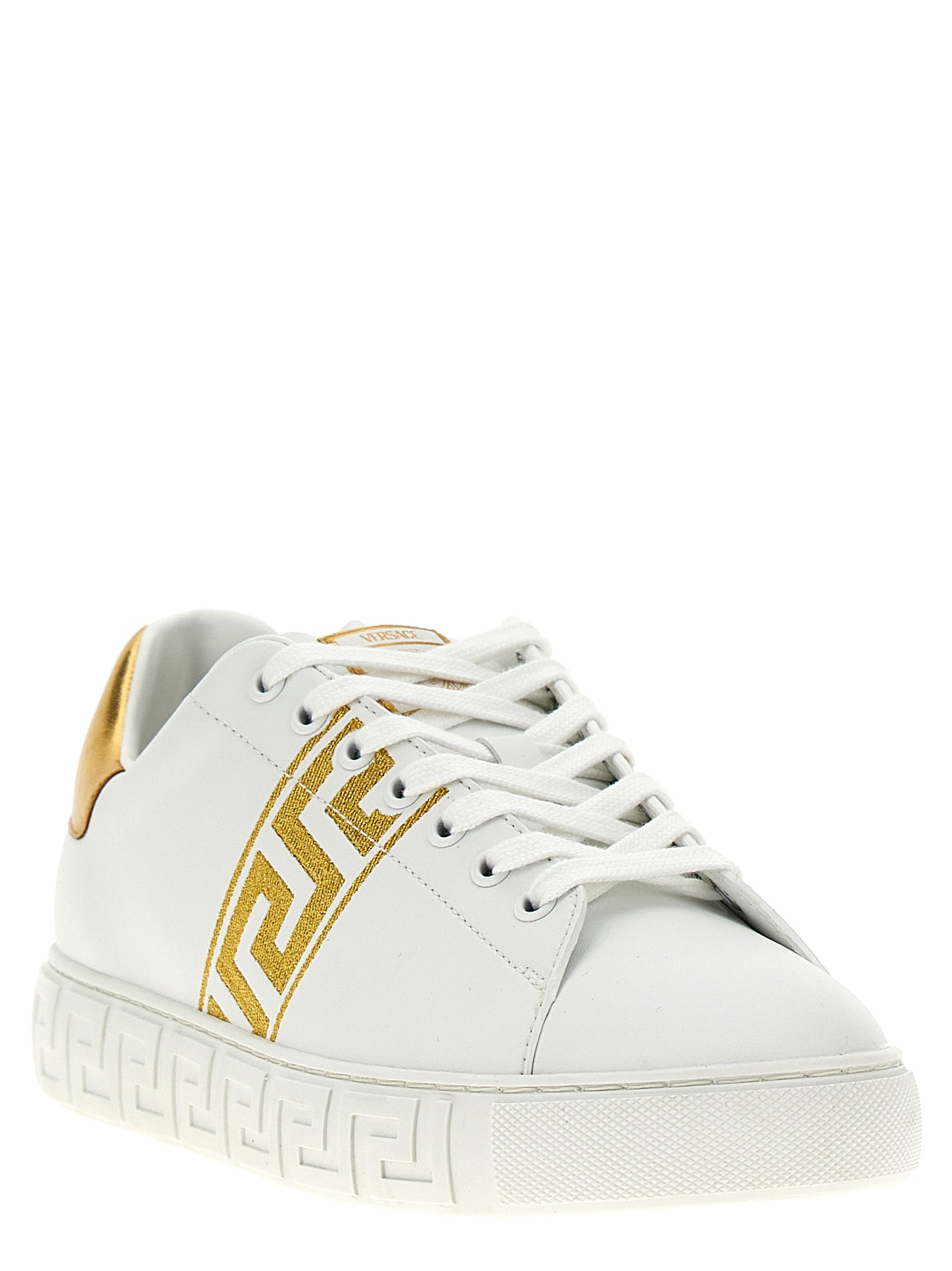 Versace Low-Top-Sneaker in Gold – Modernes Design