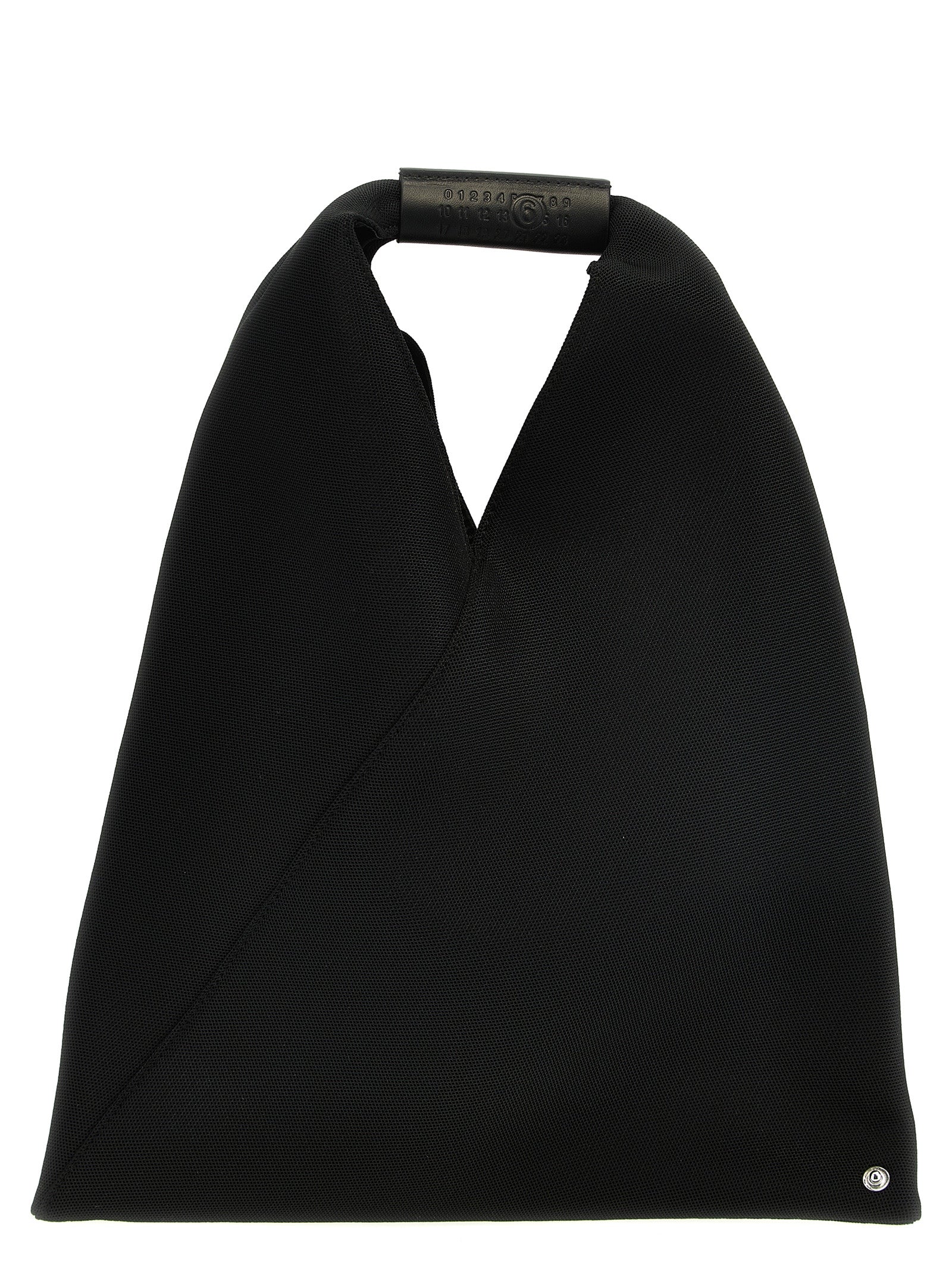 MM6 Maison Margiela Schwarze Schultertasche aus Polyester