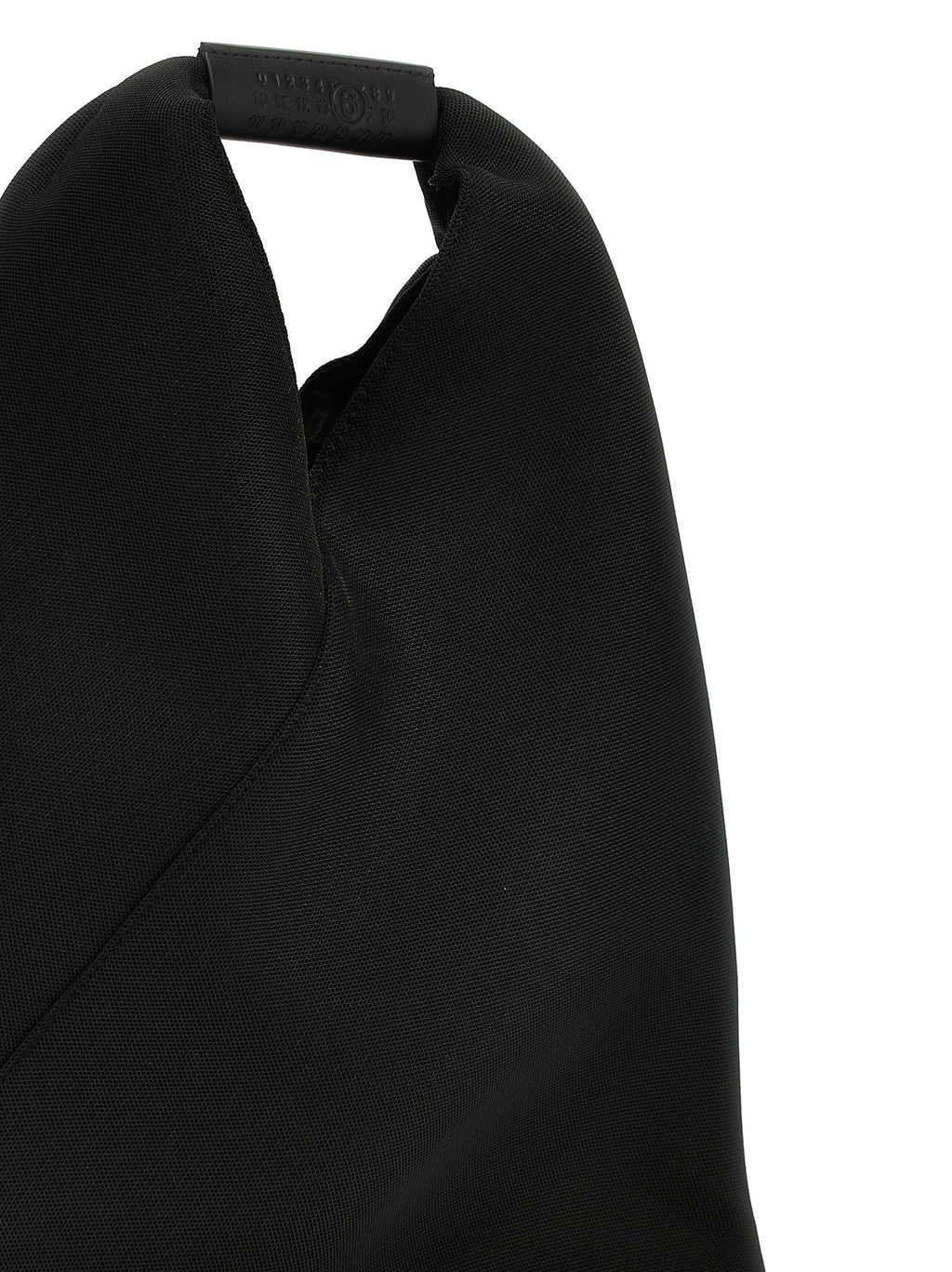 MM6 Maison Margiela Schwarze Schultertasche aus Polyester