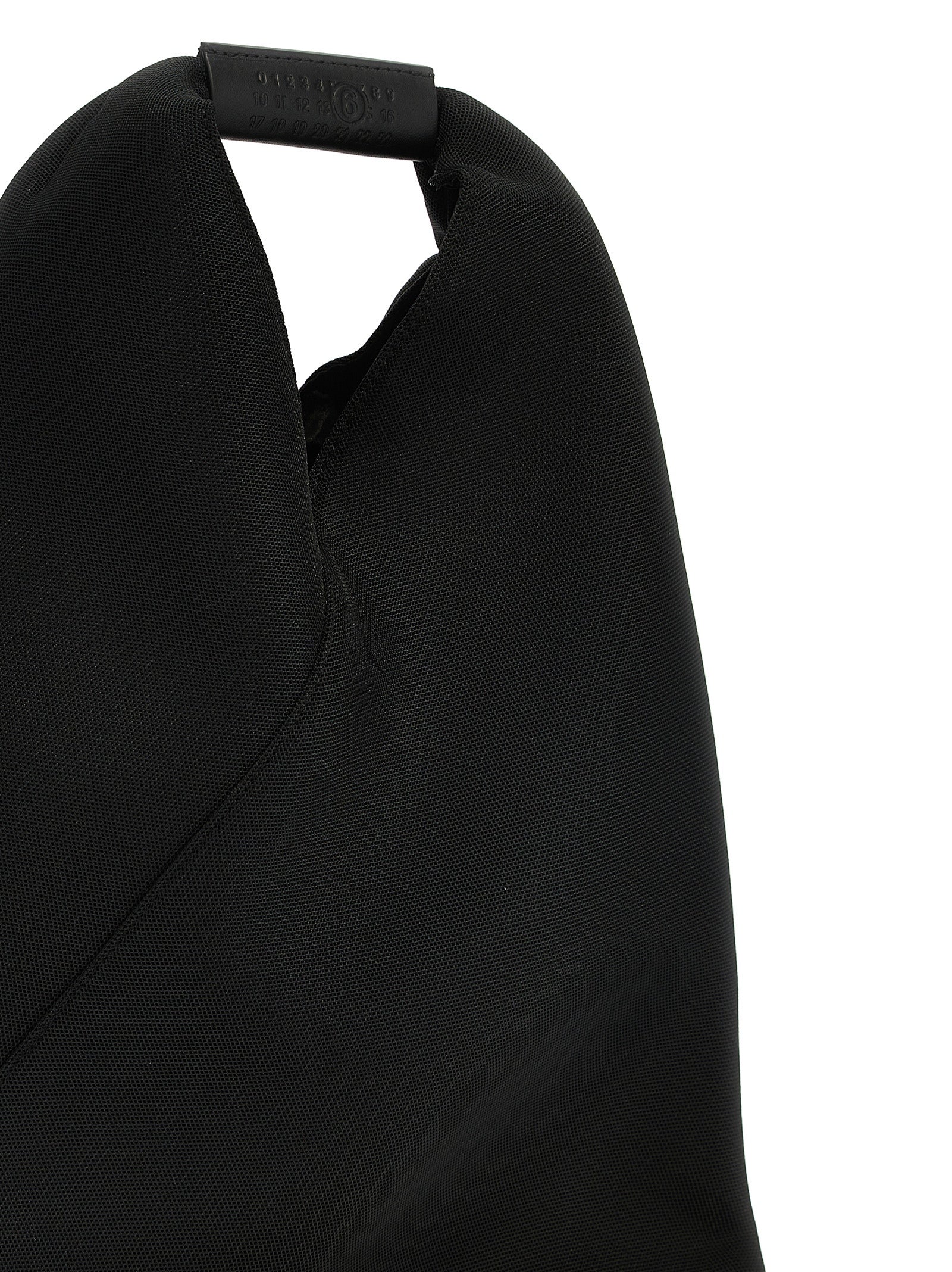 MM6 Maison Margiela Schwarze Schultertasche aus Polyester