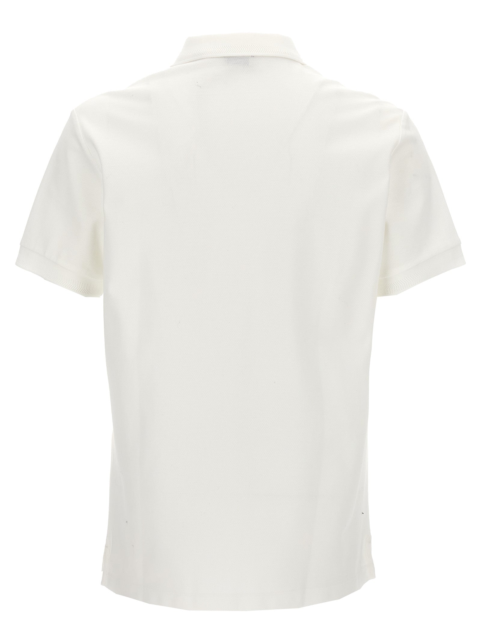 Burberry-Weißes Poloshirt aus Baumwolle