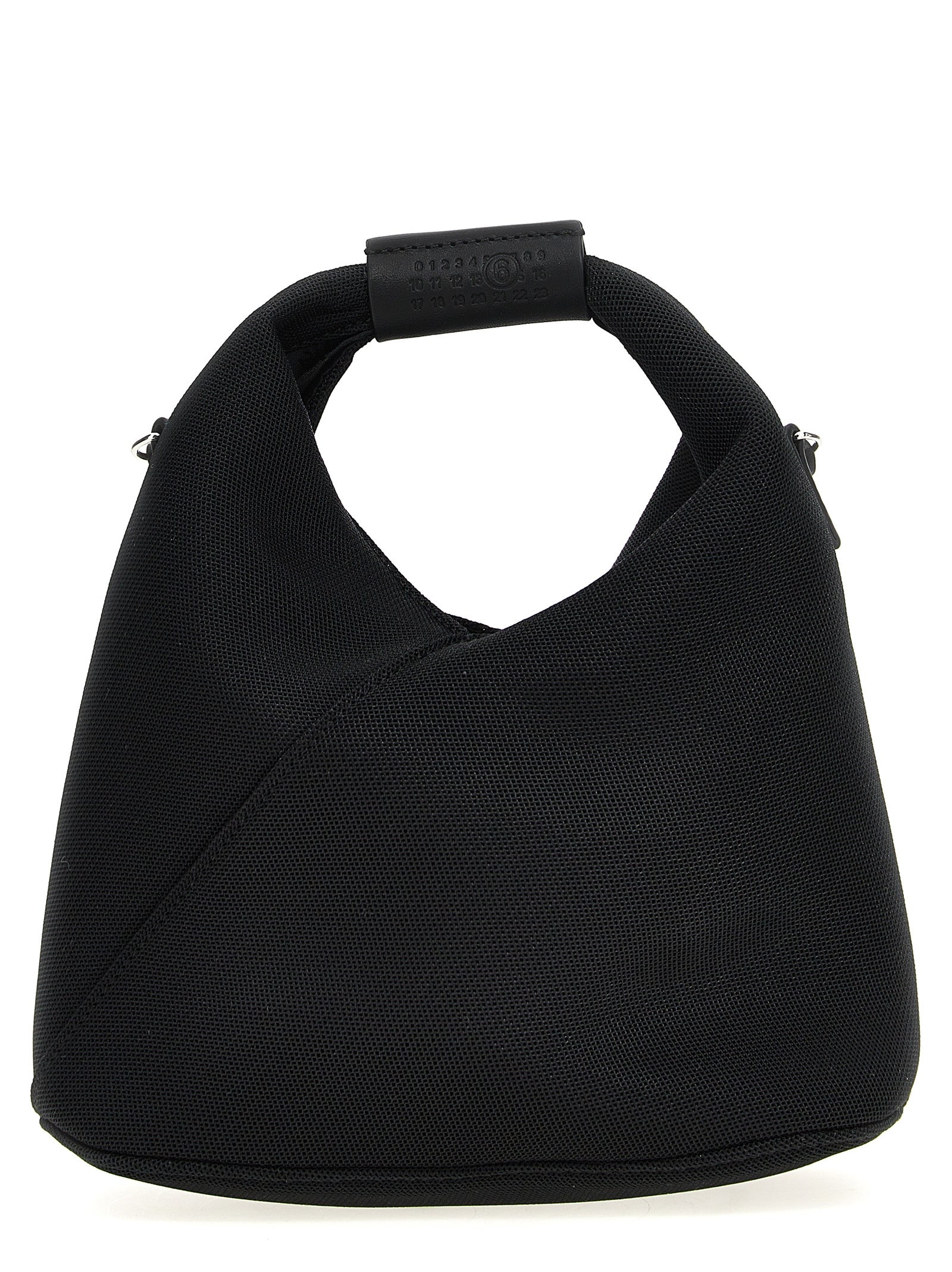 MM6 Maison Margiela Schwarze Crossbody-Tasche aus Polyester