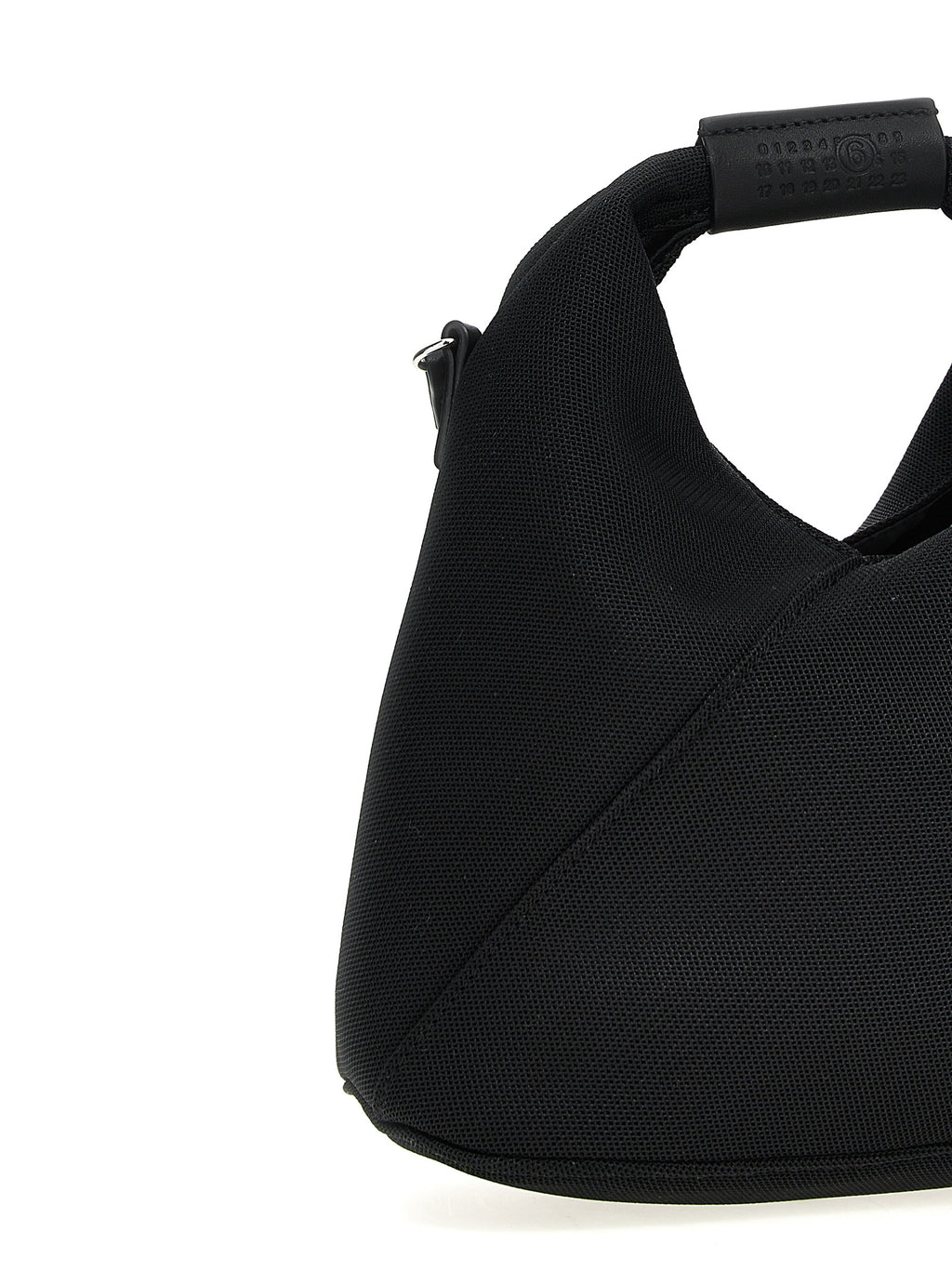 MM6 Maison Margiela Schwarze Crossbody-Tasche aus Polyester