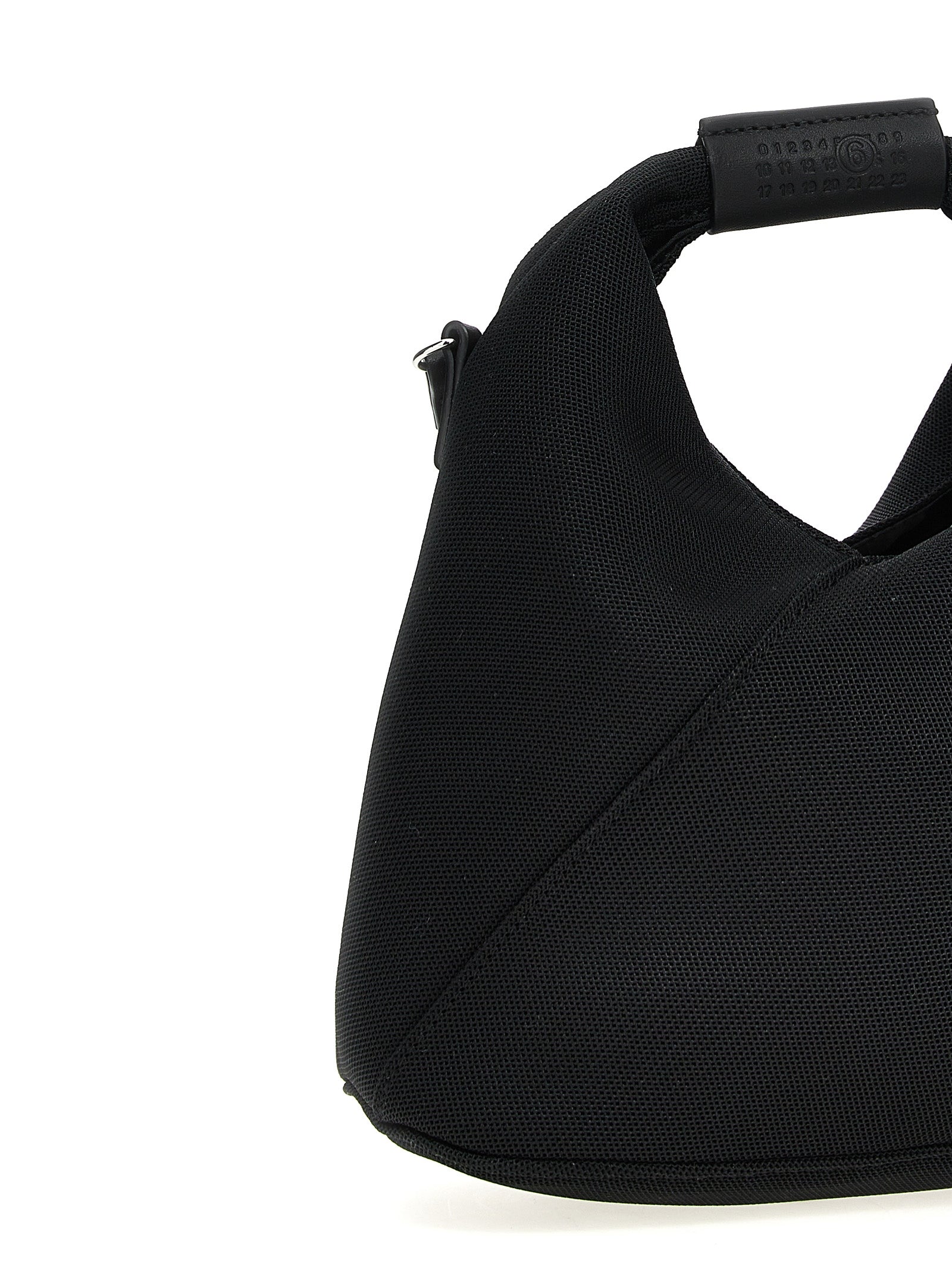 MM6 Maison Margiela Schwarze Crossbody-Tasche aus Polyester
