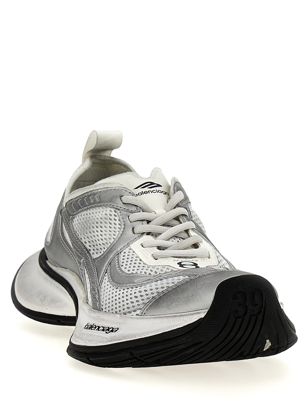 Balenciaga Graue Sportschuhe aus Polyester
