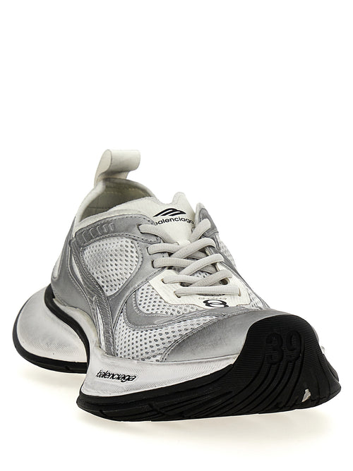 Balenciaga Graue Sportschuhe aus Polyester