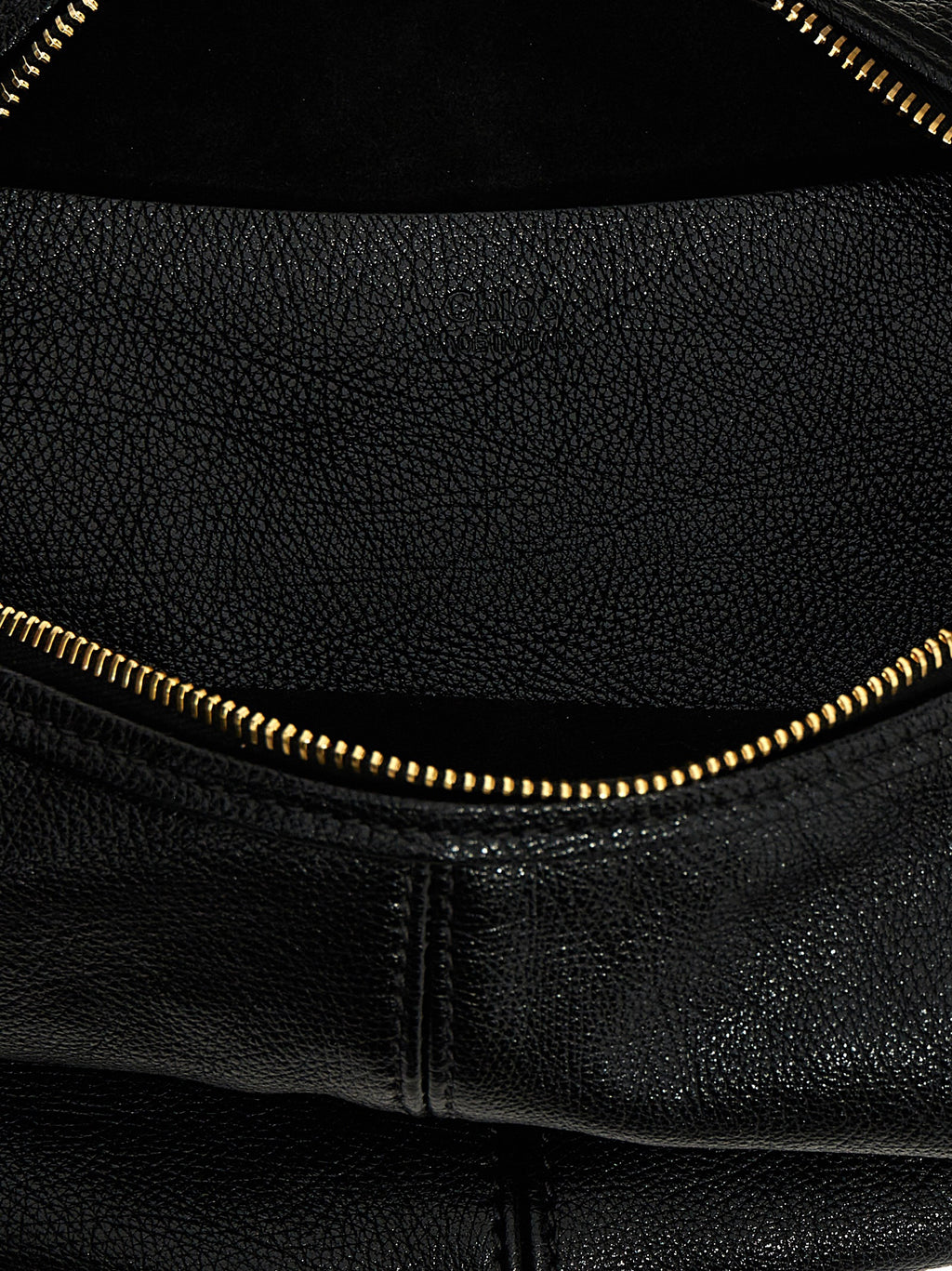 Chloé Schwarze Kalbsleder-Handtasche