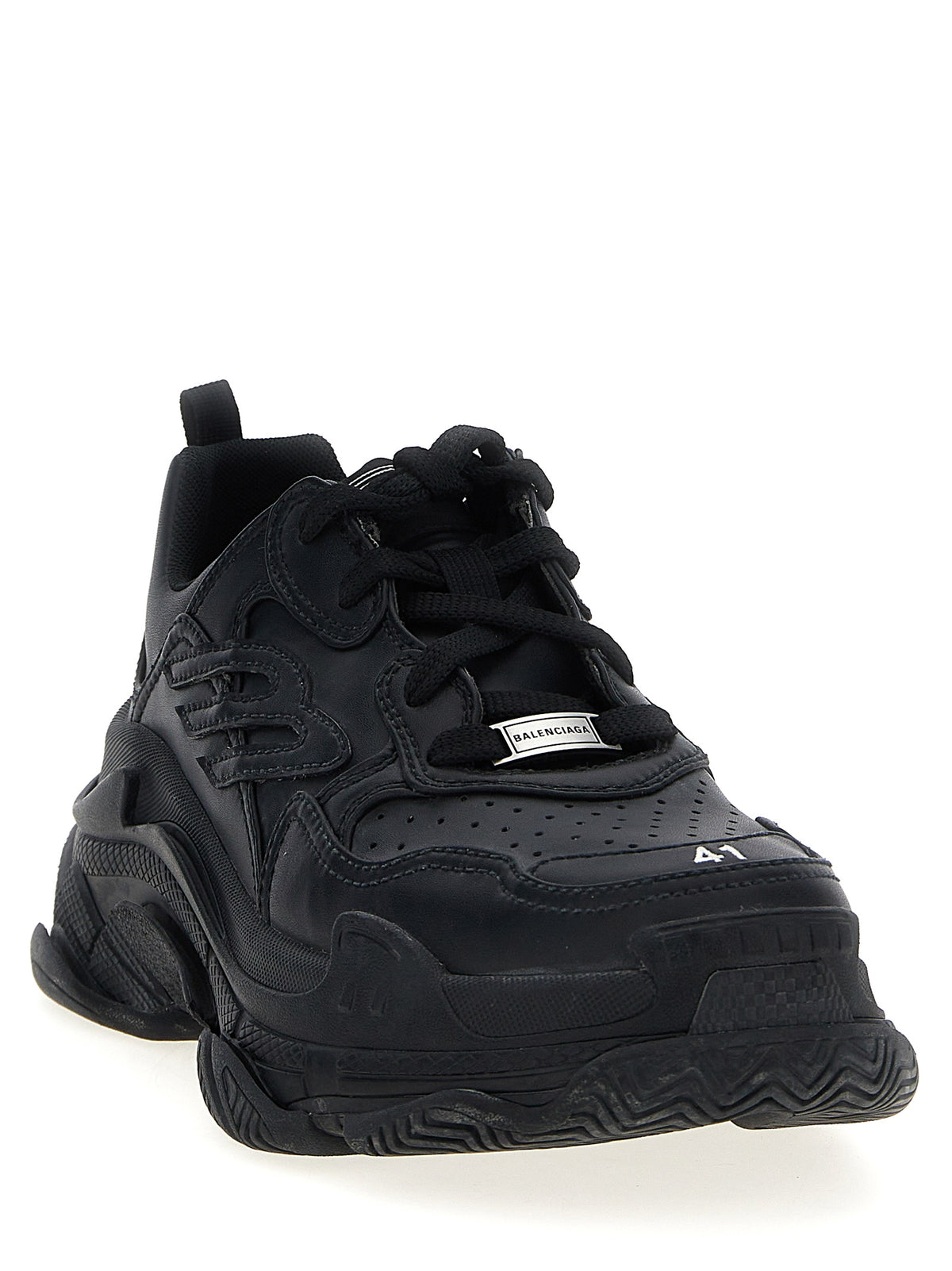 Balenciaga Schwarze Sneaker aus Polyethylen