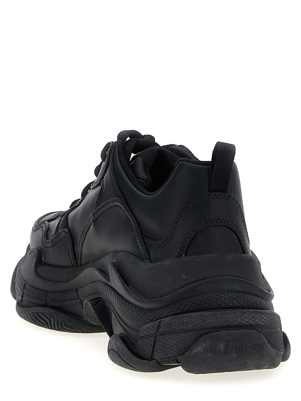 Balenciaga Schwarze Sneaker aus Polyethylen