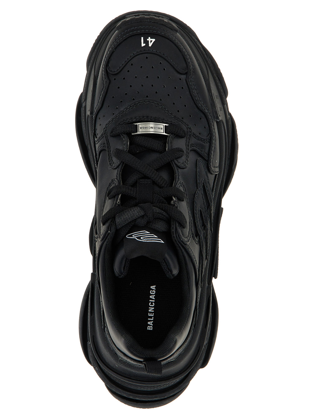 Balenciaga Schwarze Sneaker aus Polyethylen