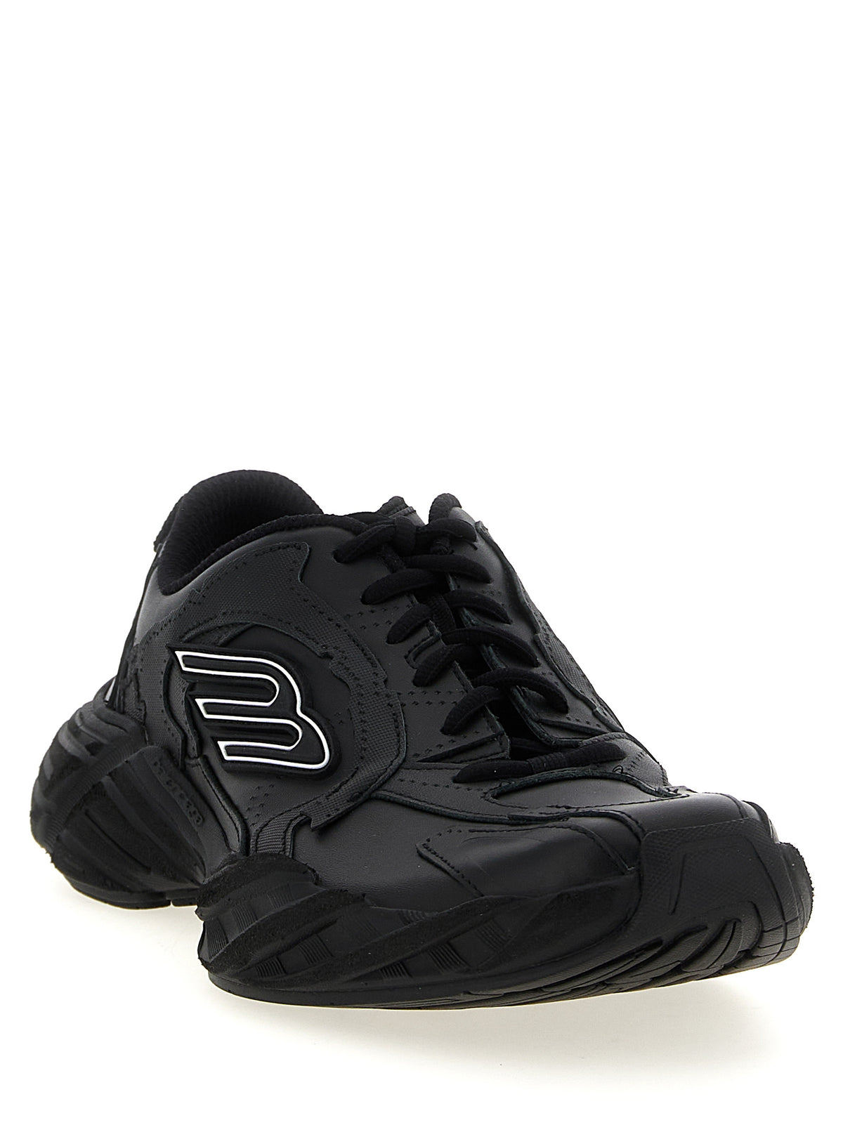 Balenciaga Schwarze Kalbsleder-Sneaker