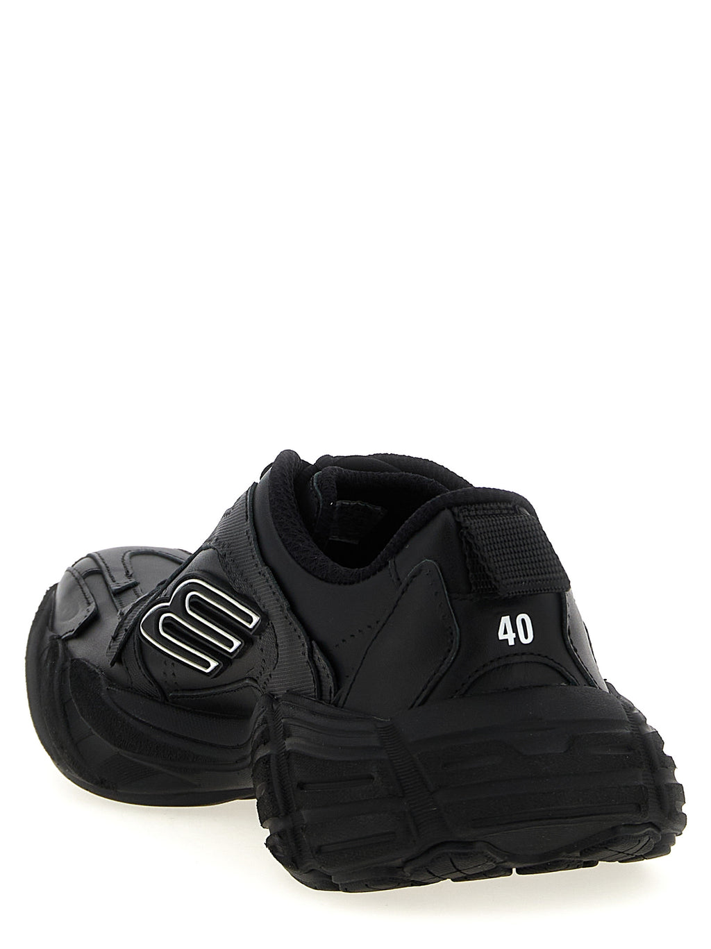Balenciaga Schwarze Kalbsleder-Sneaker