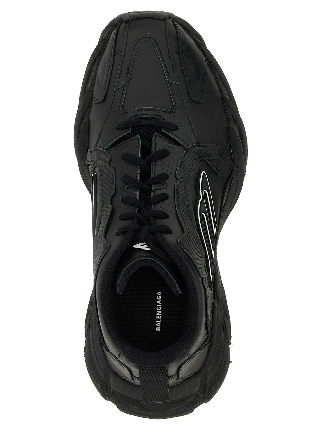 Balenciaga Schwarze Kalbsleder-Sneaker