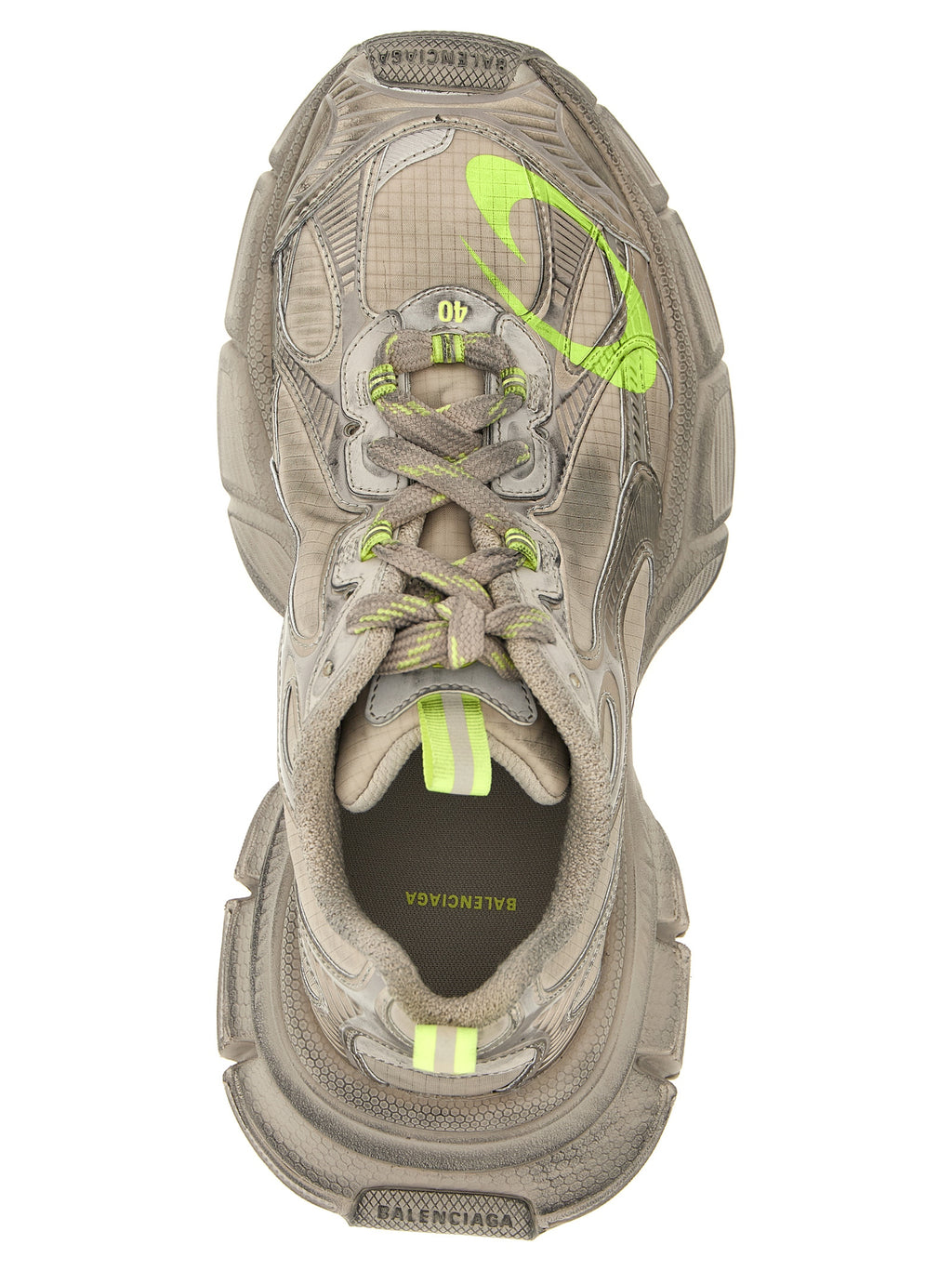 Balenciaga Graue Sneaker aus Polyethylen im Athletic-Stil