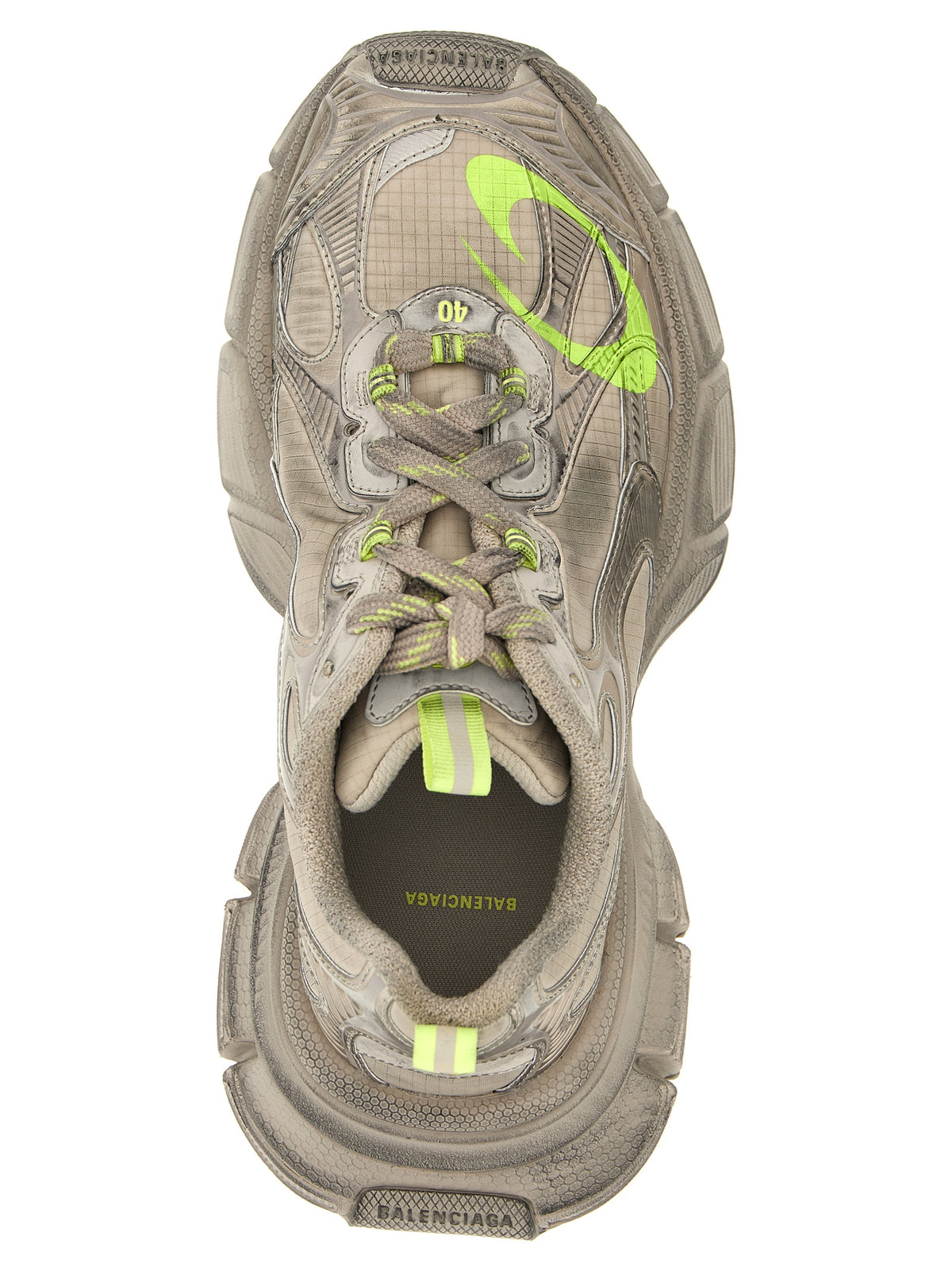 Balenciaga Graue Sneaker aus Polyethylen im Athletic-Stil