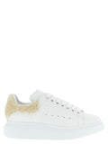 Alexander McQueen Beige Kalbsleder Chunky Sneaker