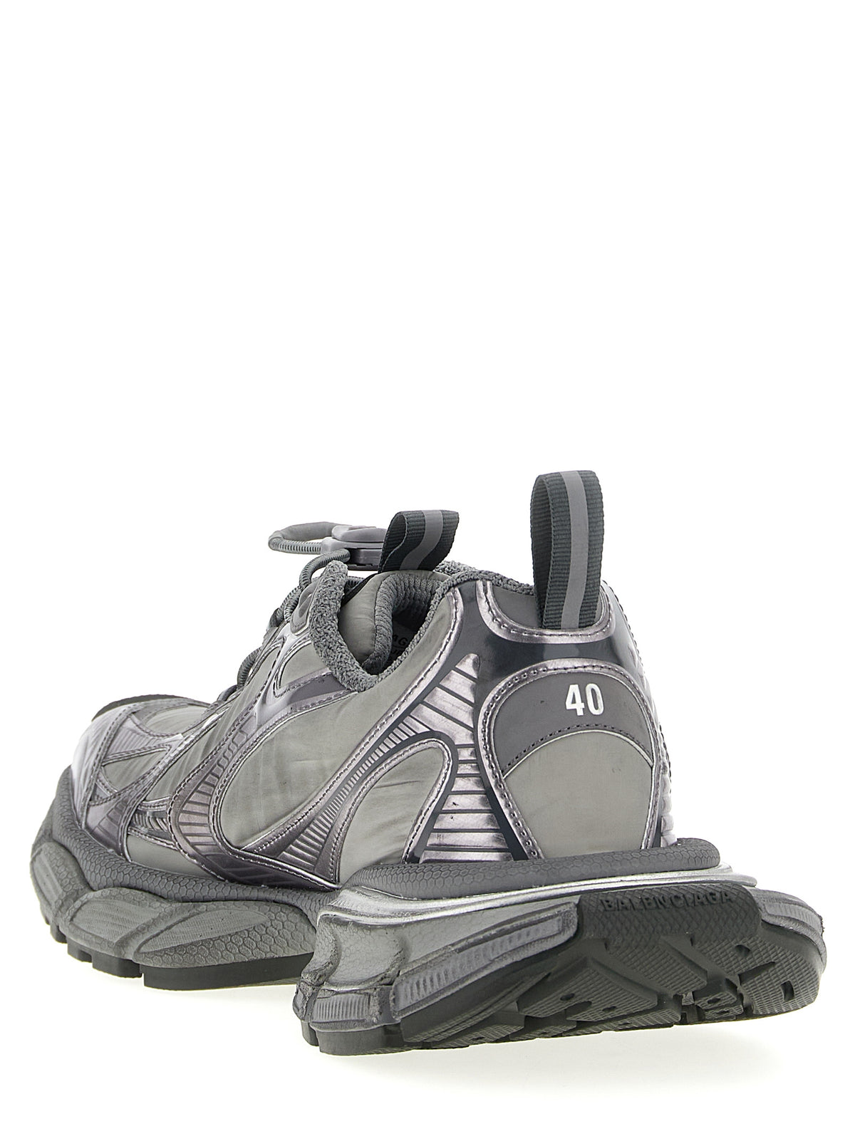 Balenciaga Graue Sportschuhe aus Polyester