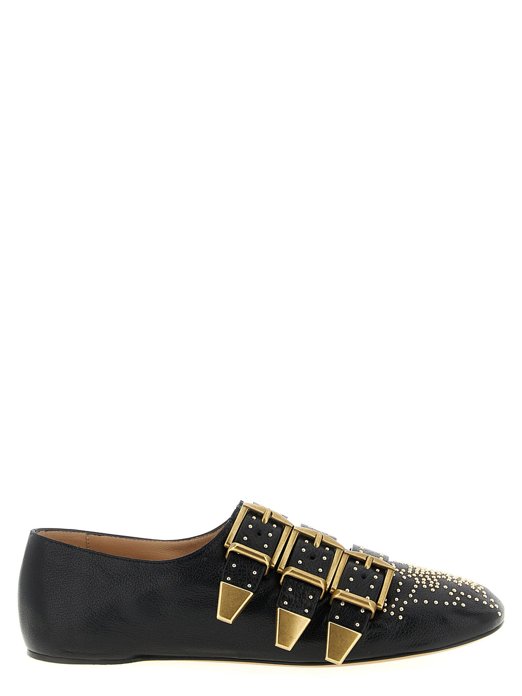 Chloé Schwarze Ballerinas aus Lammleder