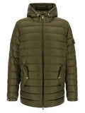 Moncler Zweifarbiger Parka aus Polyamid