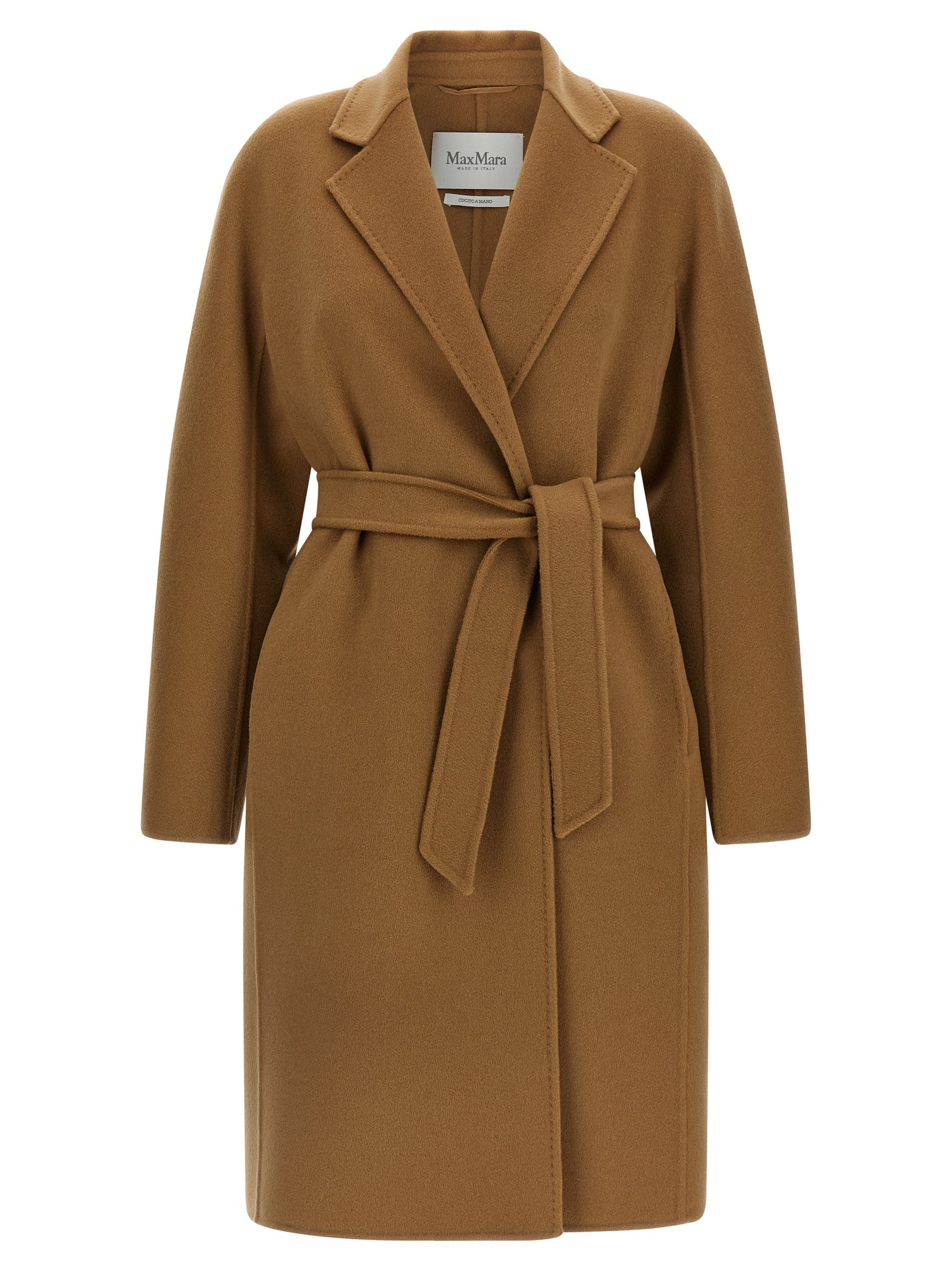 Max Mara Beiger Kaschmir-Mantel