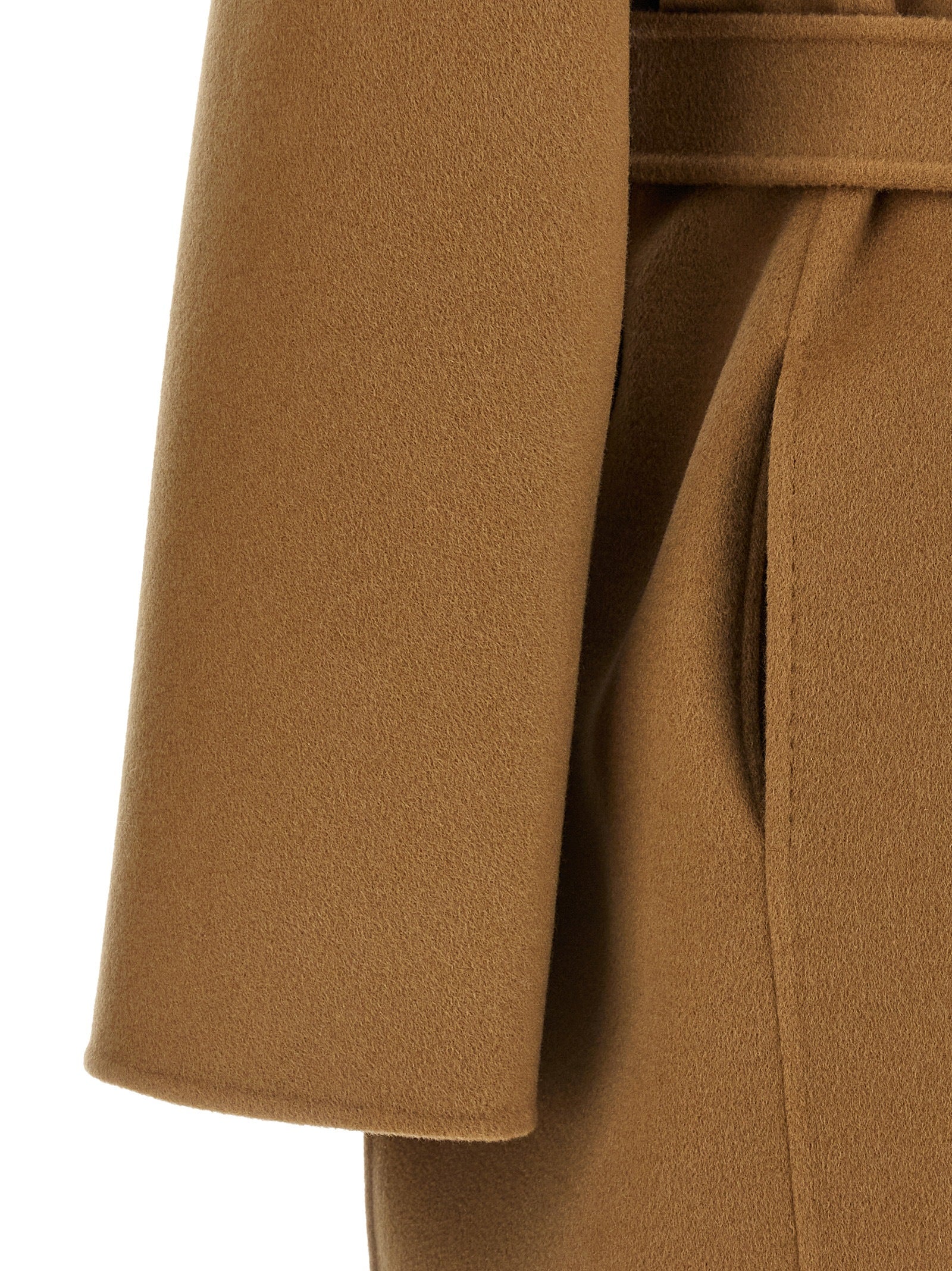 Max Mara Beiger Kaschmir-Mantel