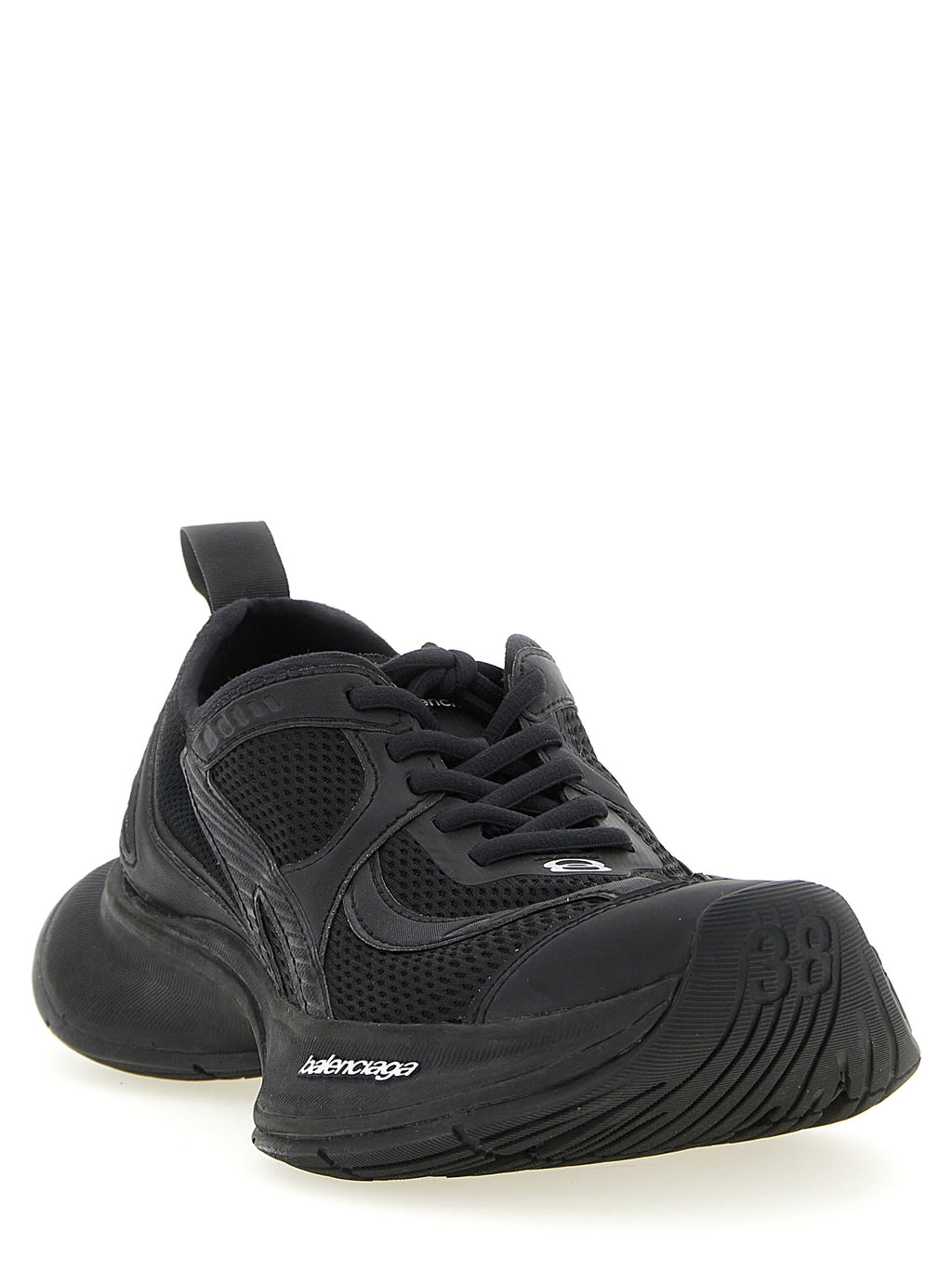 Balenciaga Schwarze Sneaker aus Polyester für sportliche Looks