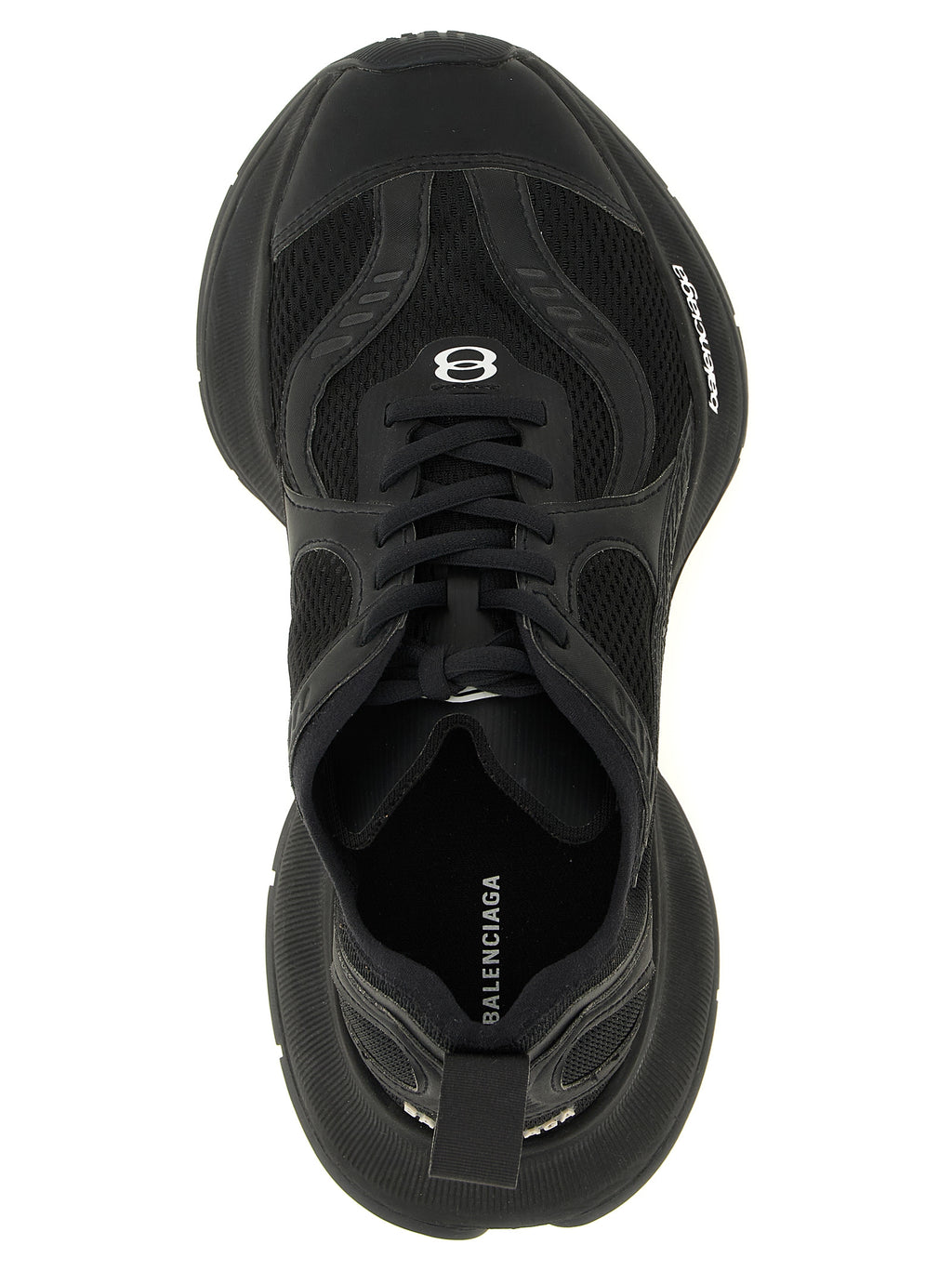 Balenciaga Schwarze Sneaker aus Polyester für sportliche Looks