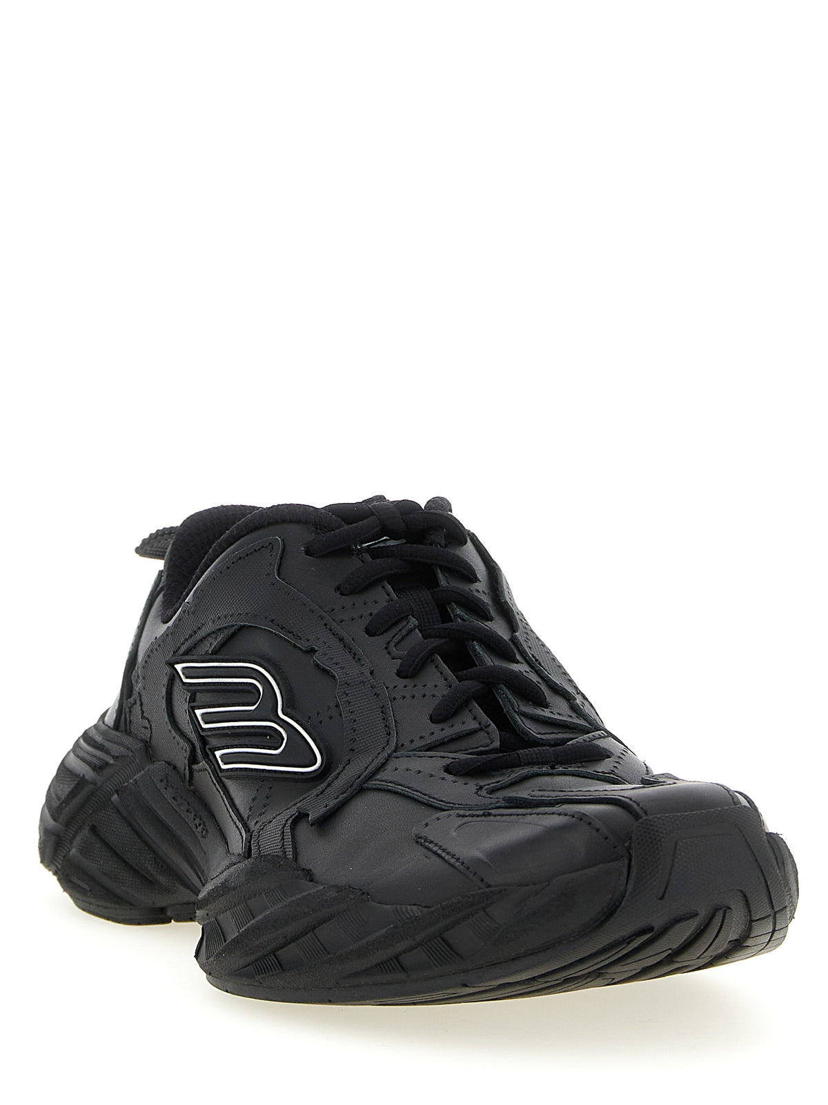 Balenciaga Schwarze Kalbsleder-Sneaker
