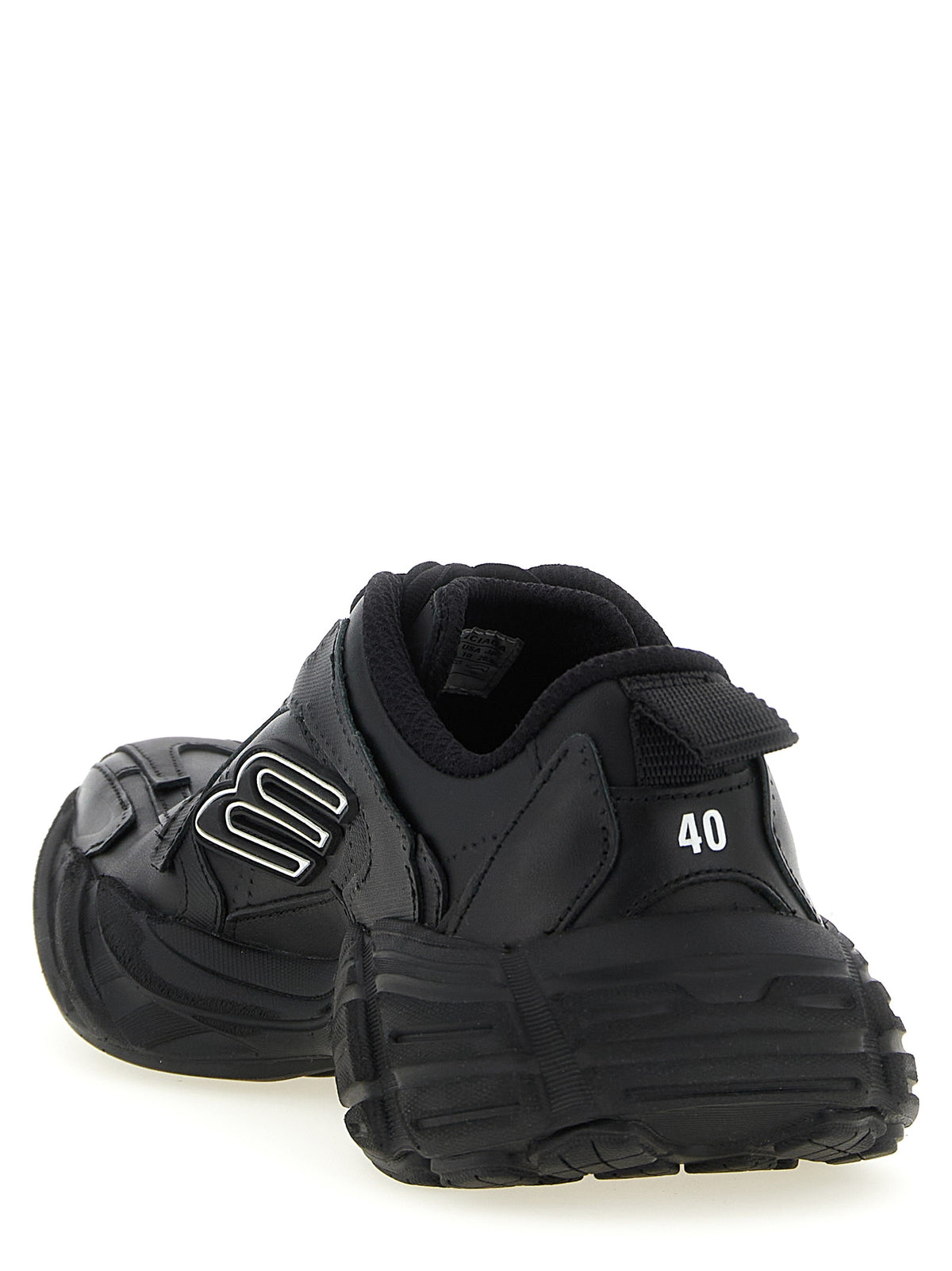 Balenciaga Schwarze Kalbsleder-Sneaker