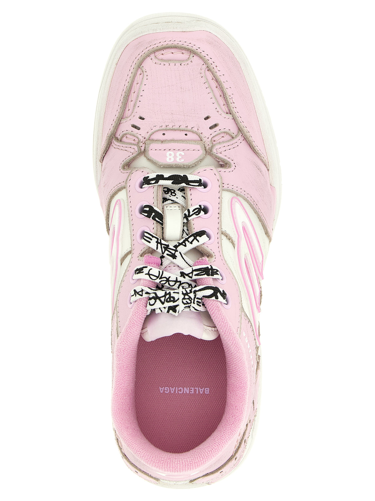 Balenciaga Bunte Sneaker aus Kalbsleder