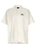 Balenciaga Weißes Poloshirt aus Baumwolle