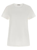Moncler Weißes Baumwoll-T-Shirt