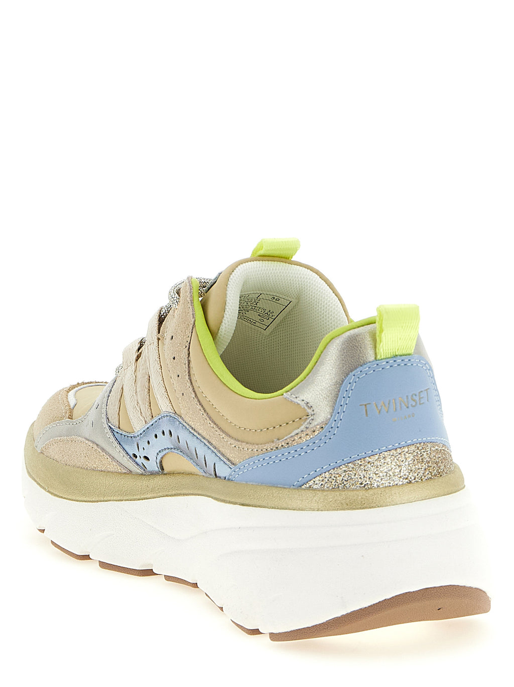Twinset Mehrfarbige Sneaker aus Polyethylen