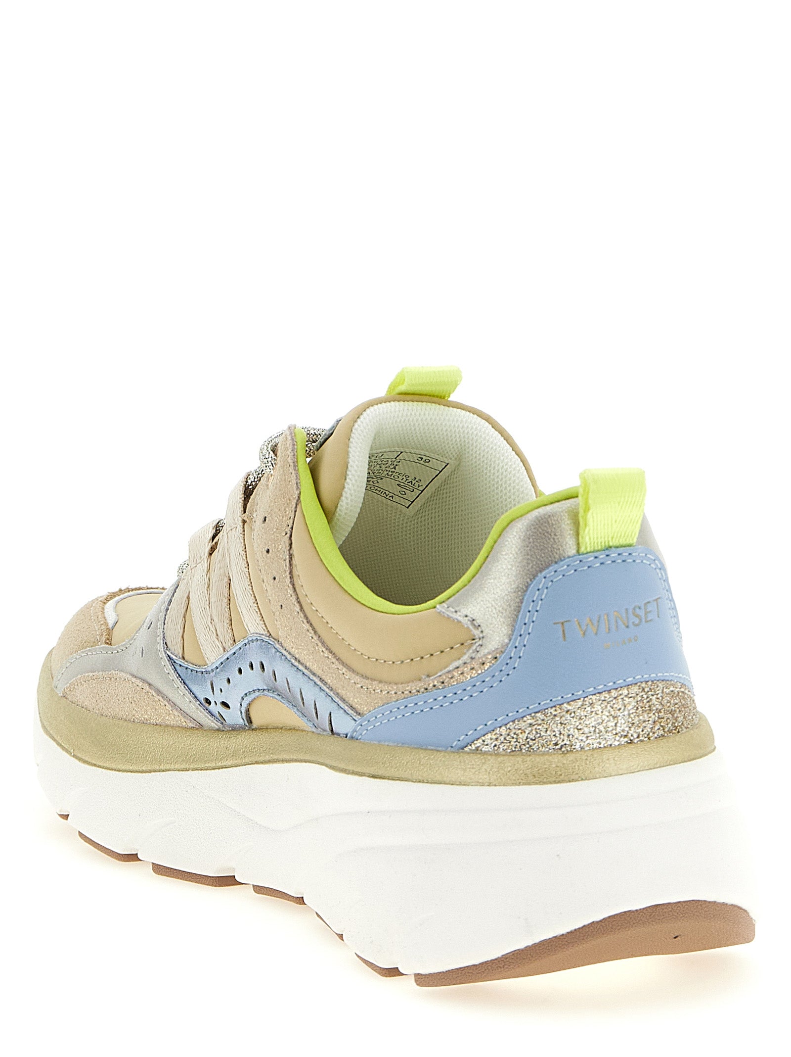 Twinset Mehrfarbige Sneaker aus Polyethylen