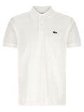Lacoste-Weißes Poloshirt aus Baumwolle