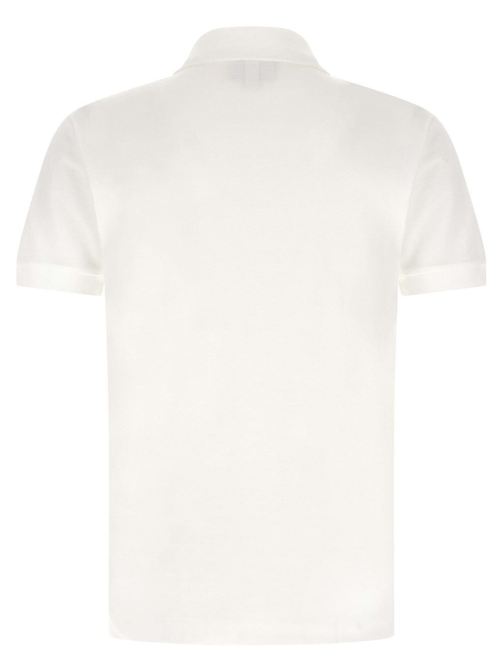 Lacoste-Weißes Poloshirt aus Baumwolle