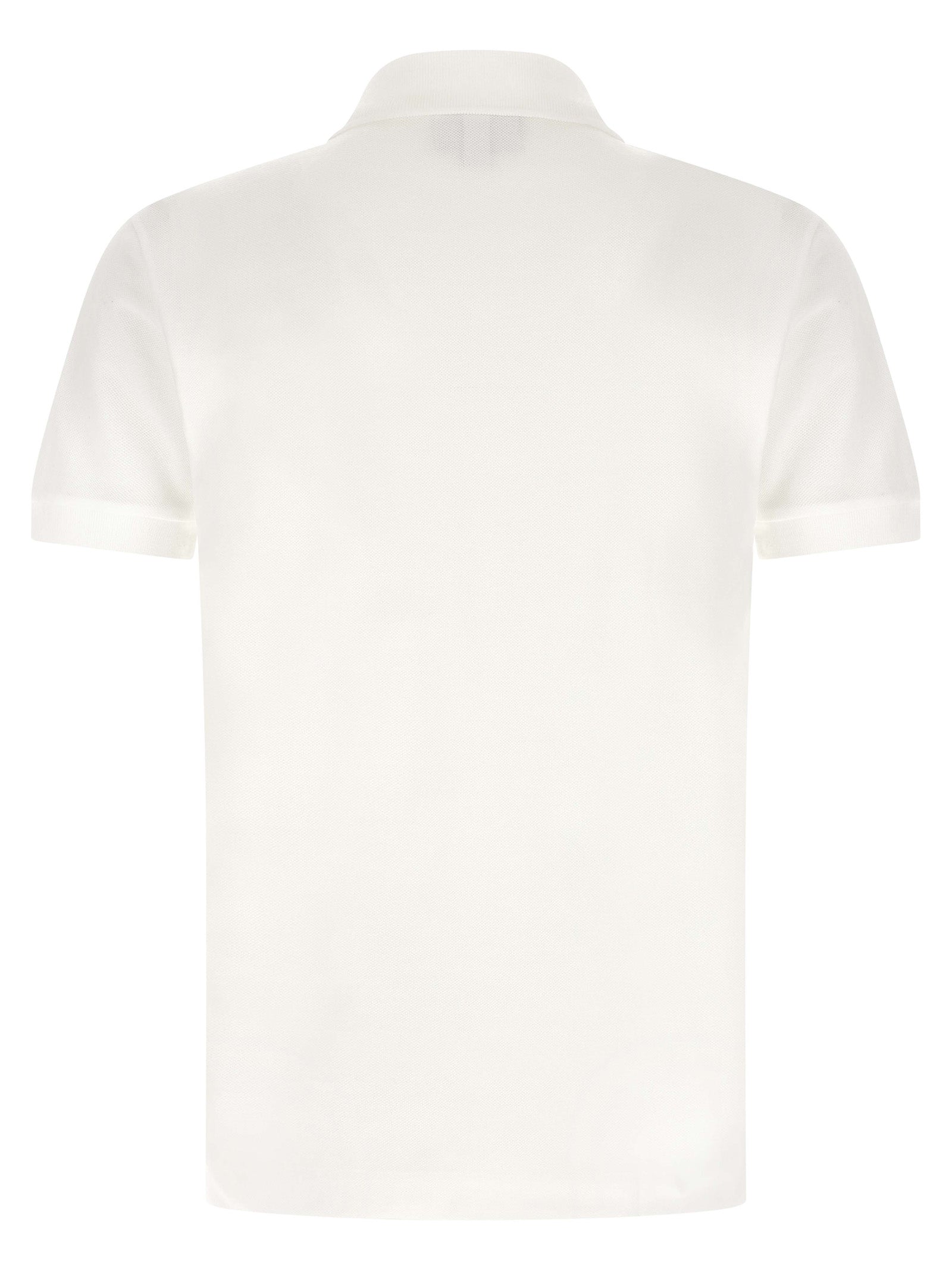 Lacoste-Weißes Poloshirt aus Baumwolle
