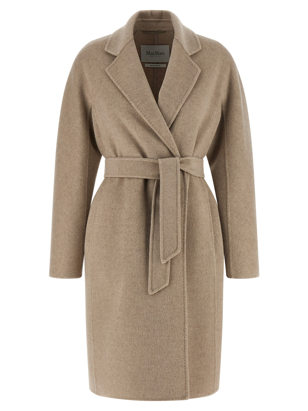 Max Mara Beiger Kaschmir-Mantel
