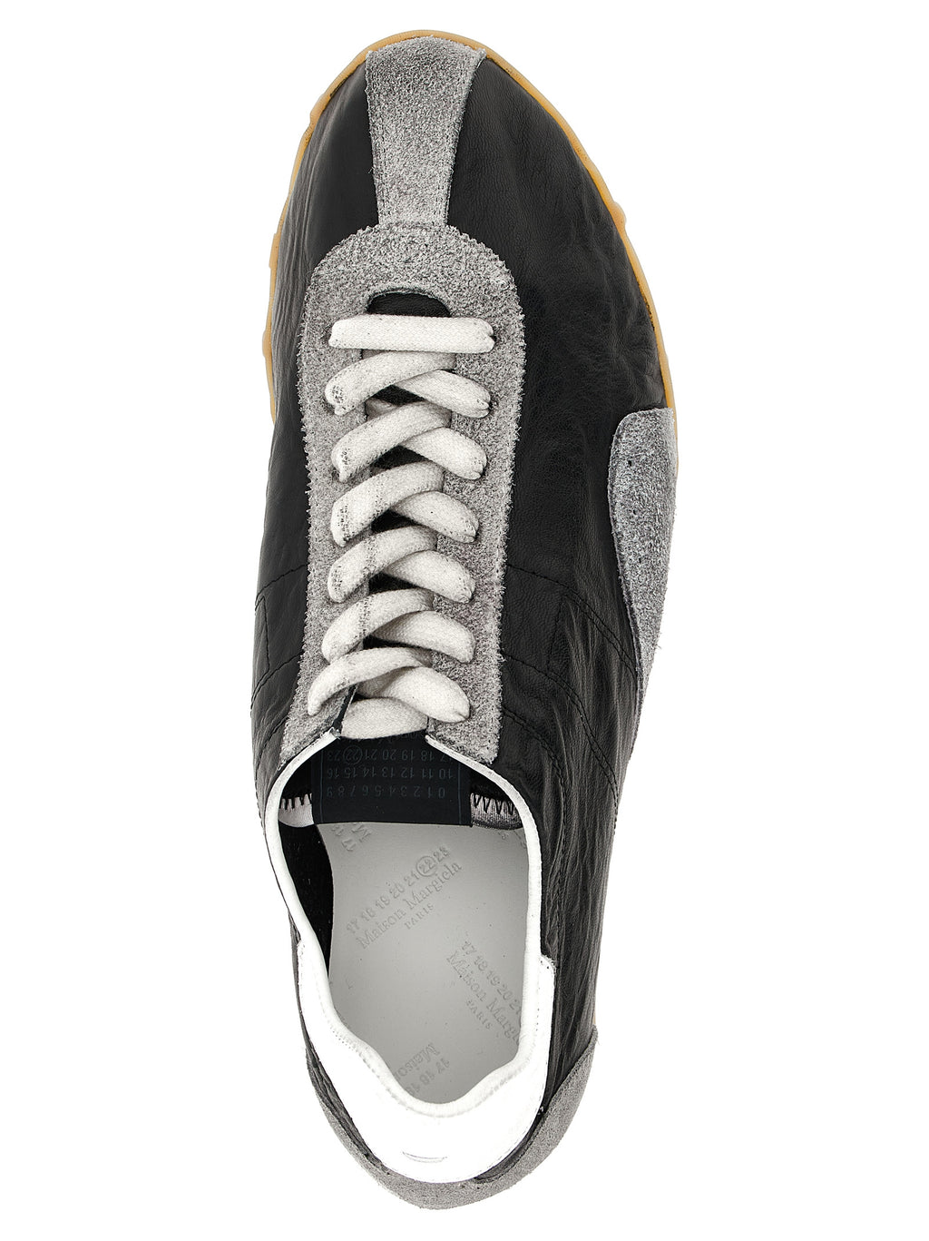 Maison Margiela Mehrfarbige Kaschmir-Sneaker