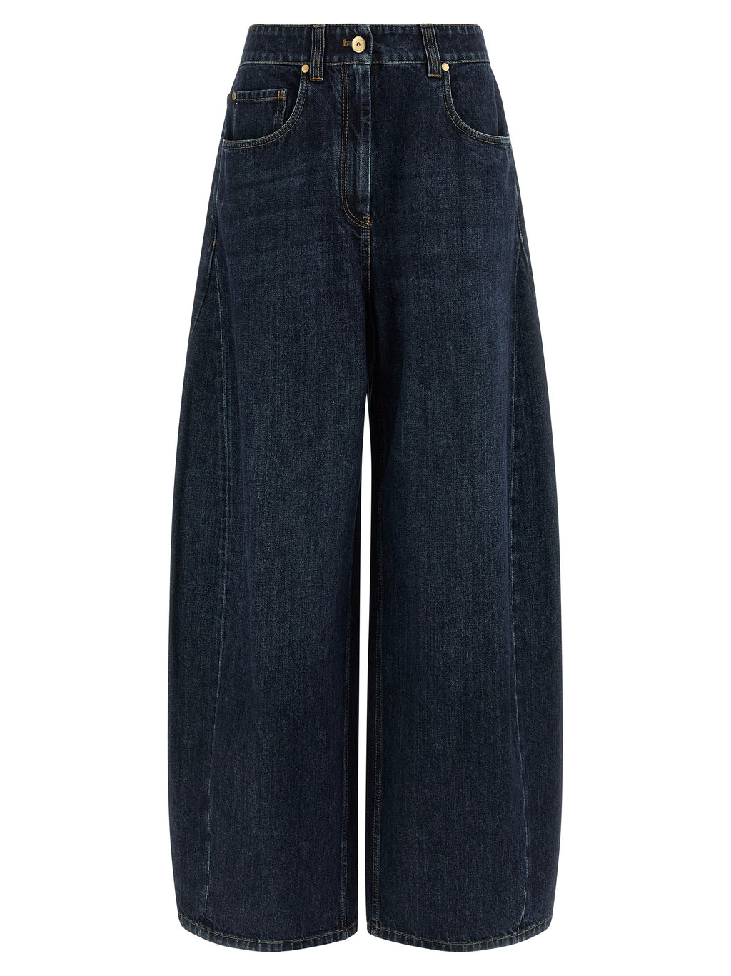 Brunello Cucinelli Blaue Baumwolljeans Denim