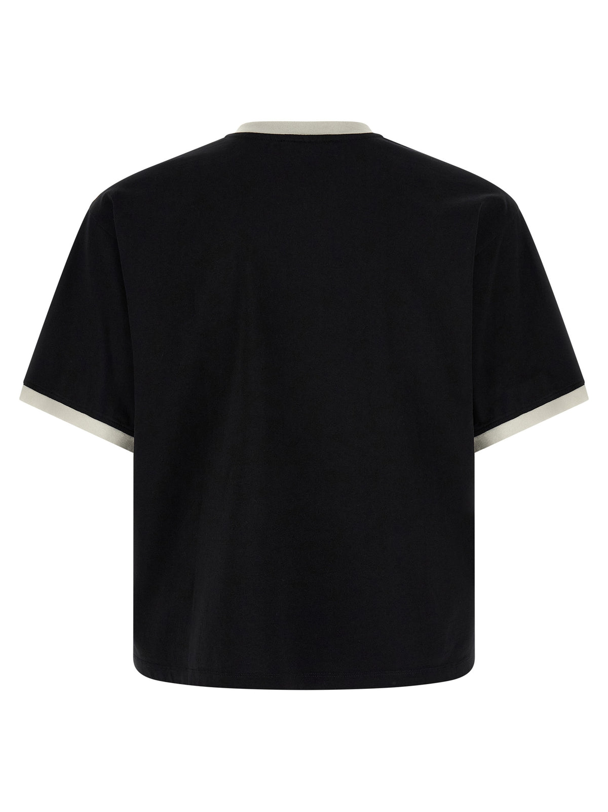 Versace Schwarzes Baumwoll-T-Shirt