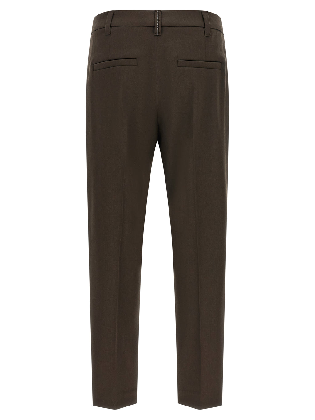 Brunello Cucinelli Braune Hose aus Schurwolle