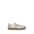 Balmain Weiße Kalbsleder Bos Taurus Athletic Sneaker