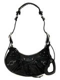 Balenciaga Schwarze Umhängetasche aus Lammleder
