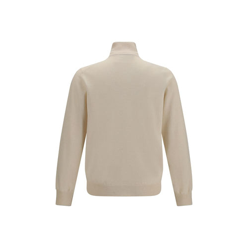 Brunello Cucinelli Beige Kaschmir-Rollkragenpullover