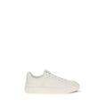 Balmain Weiße Kalbsleder Bos Taurus Athletic Sneaker
